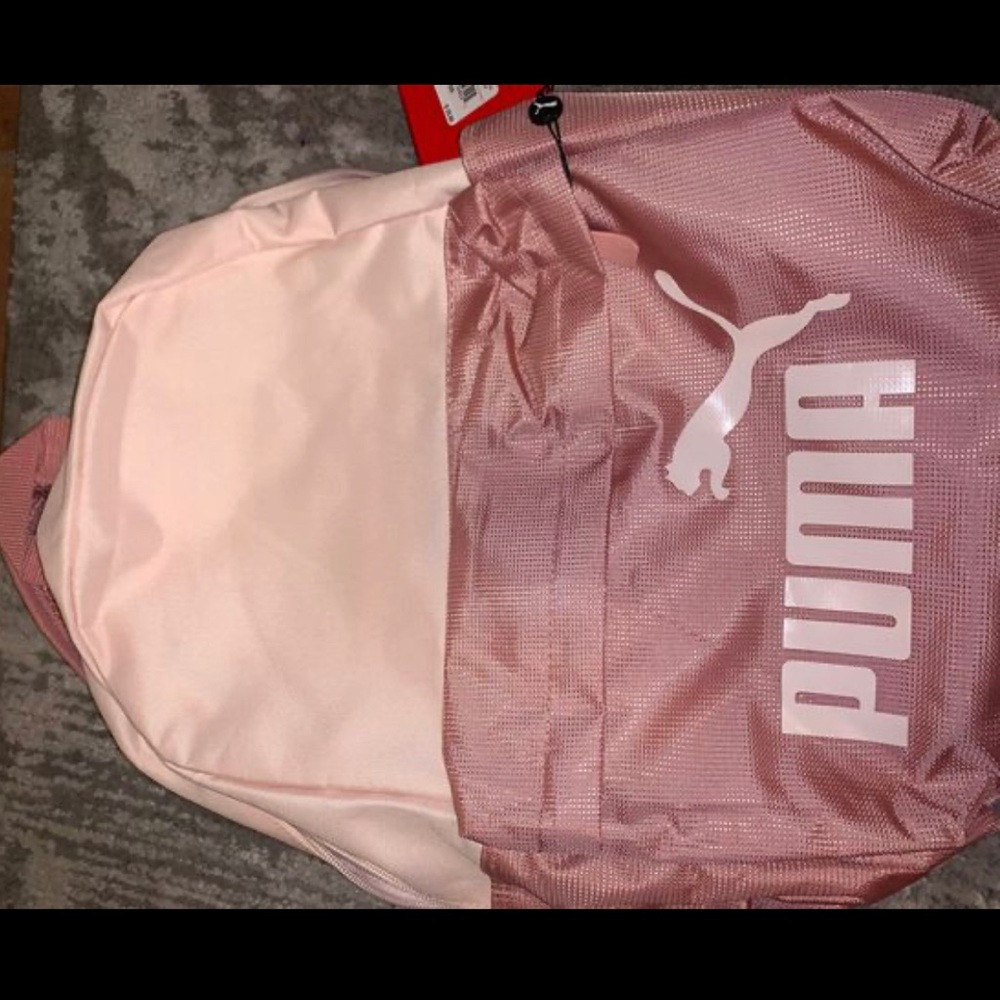 Puma light pink backpack SOLD